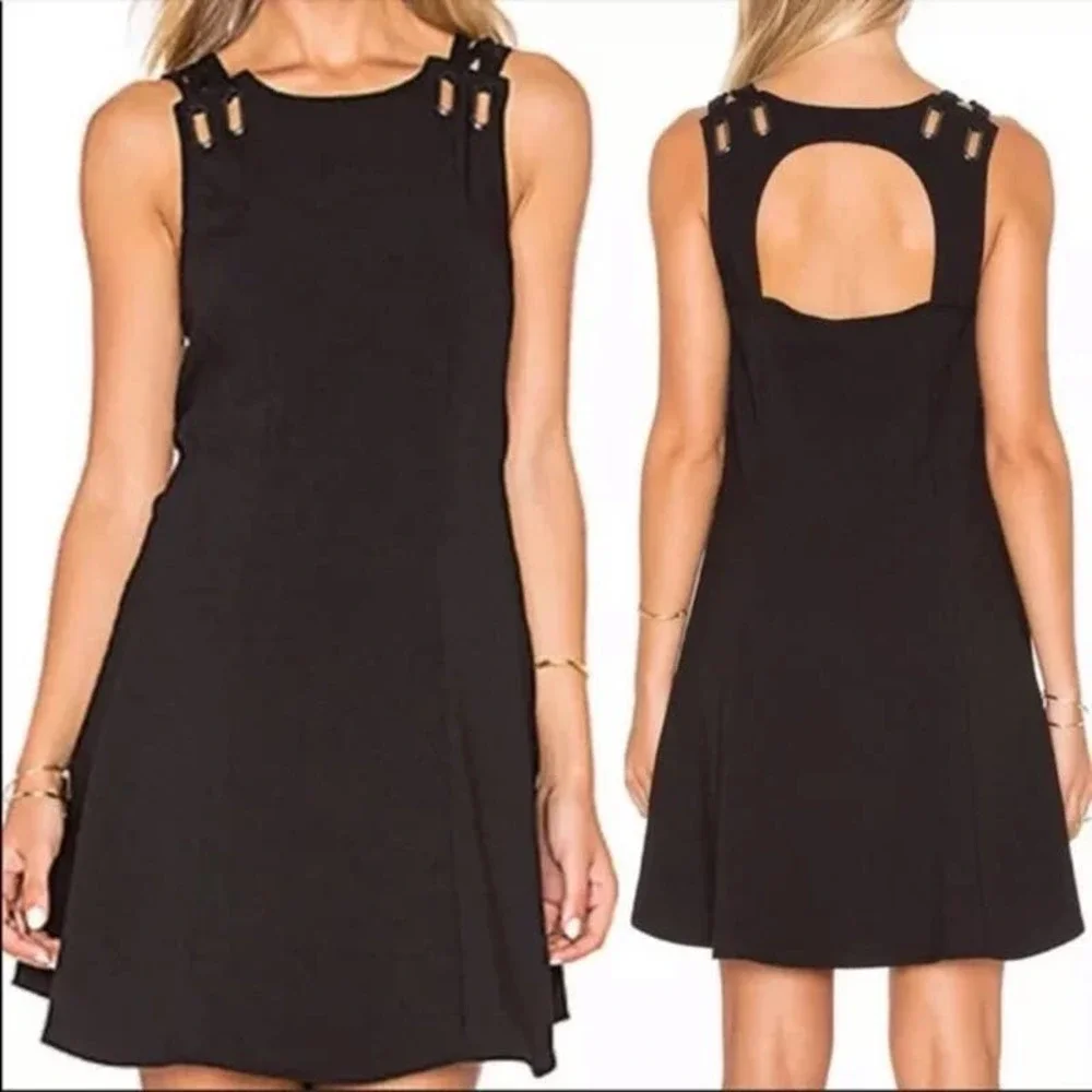 Free People Dress Baby Love Black A-line XS